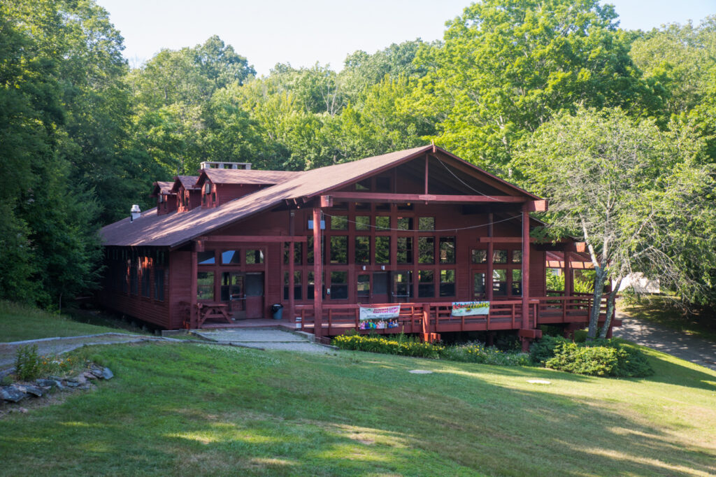 Dining Hall at Camp Laurel