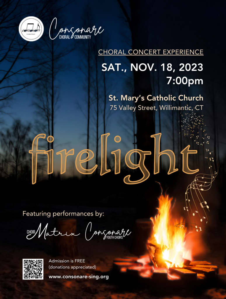 Concert Firelight flyer